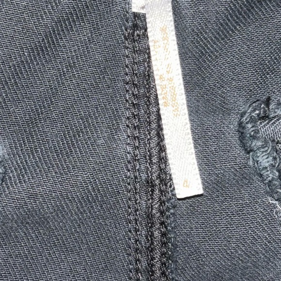 FREE PEOPLE Tahiti Cargo Pants Jeans Size 4 Navy Blue - Picture 9 of 9